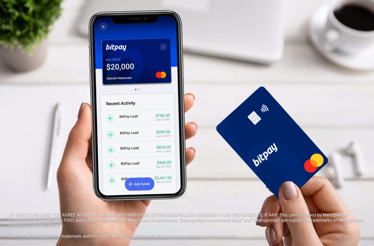 Bitpay prepaid mastercard login