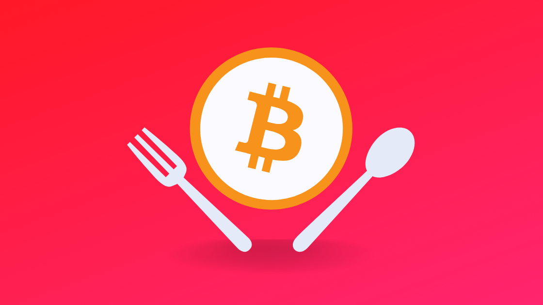buy food with bitcoins