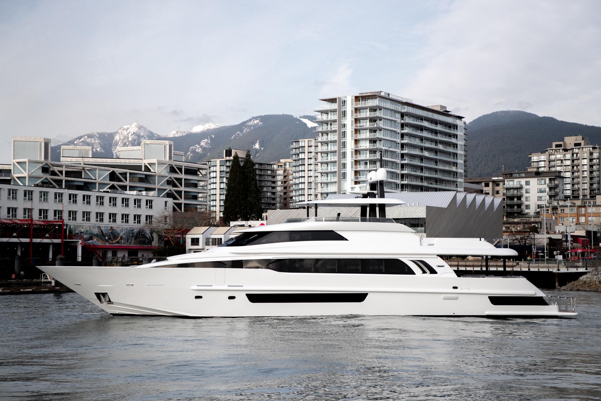 Designed by the renowned Naval Architect Gregory C. Marshall, the CRESCENT 117 features a contemporary, elegant exterior and an interior that will stand the test of time.