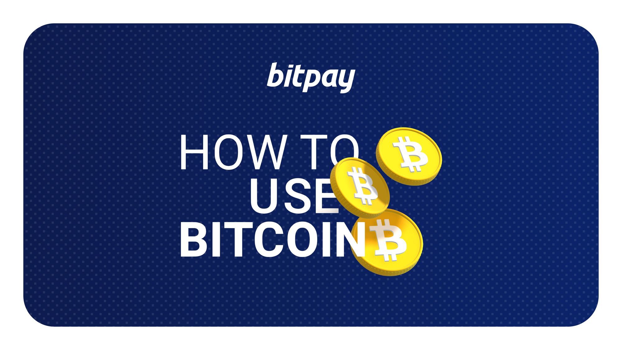 using bitcoins