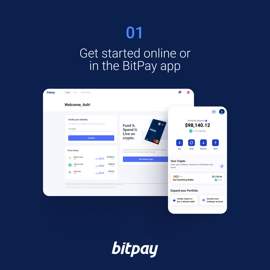 Bill Pay Step 1 Bitpay 1