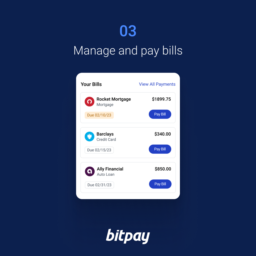 Bill Pay Step 3 Bitpay 1