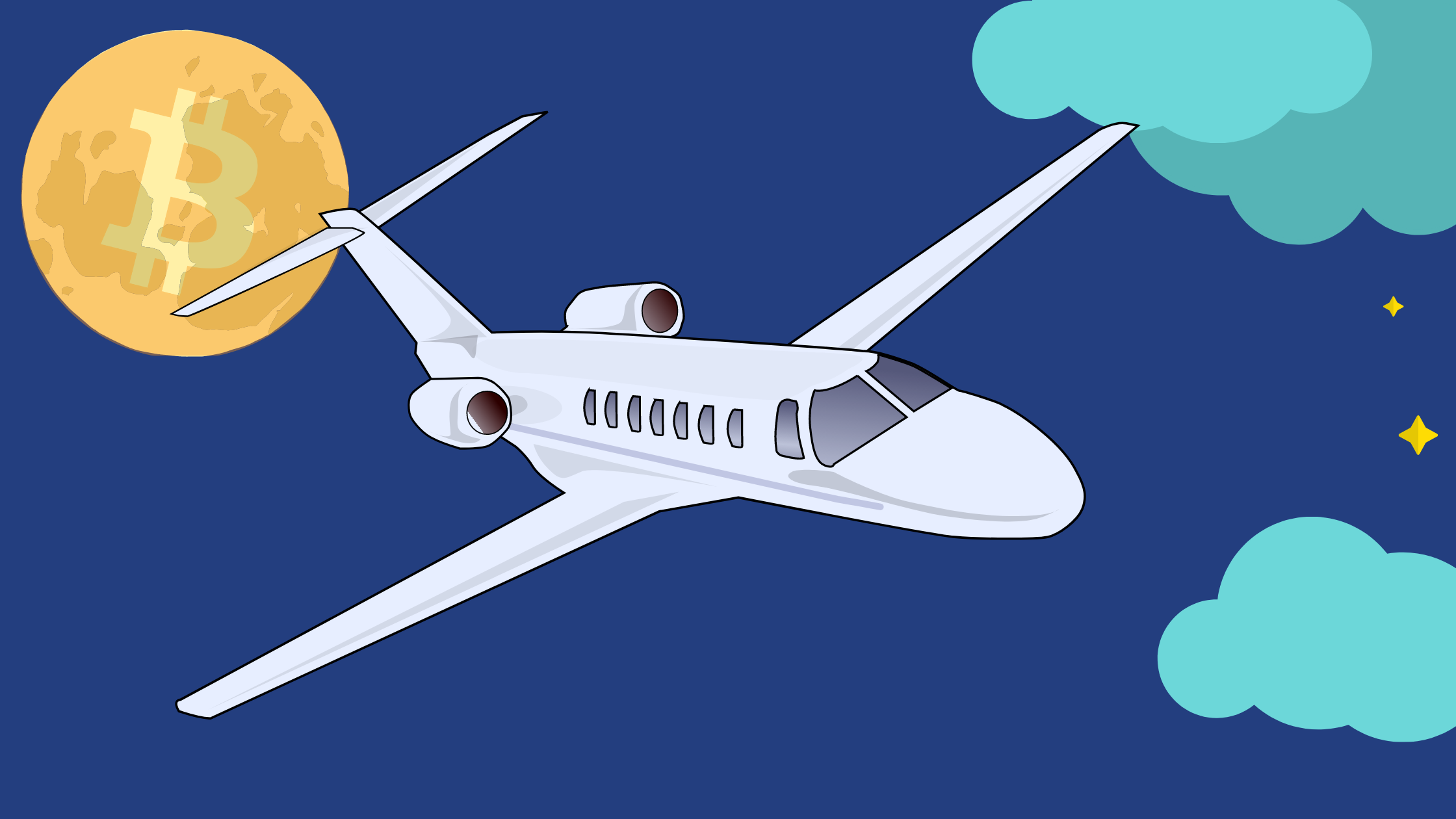 Charter a Private Plane with Bitcoin
