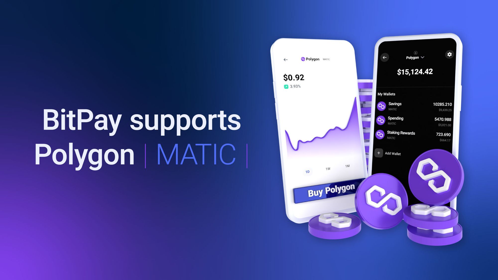 BitPay Supports Polygon: Buy, Store, Swap and Spend Polygon (MATIC)