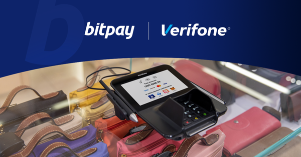 Verifone Adds BitPay to Payment Terminals for Purchases In-store, In-App and Online