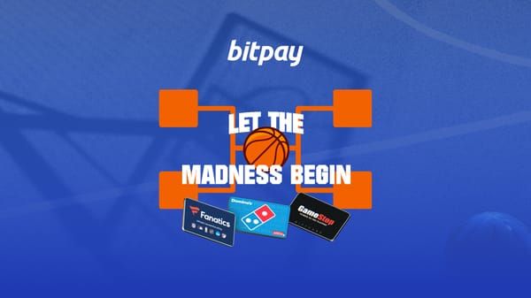 Buy Crypto-funded Gift Cards for the NCAA Basketball Tournament with BitPay